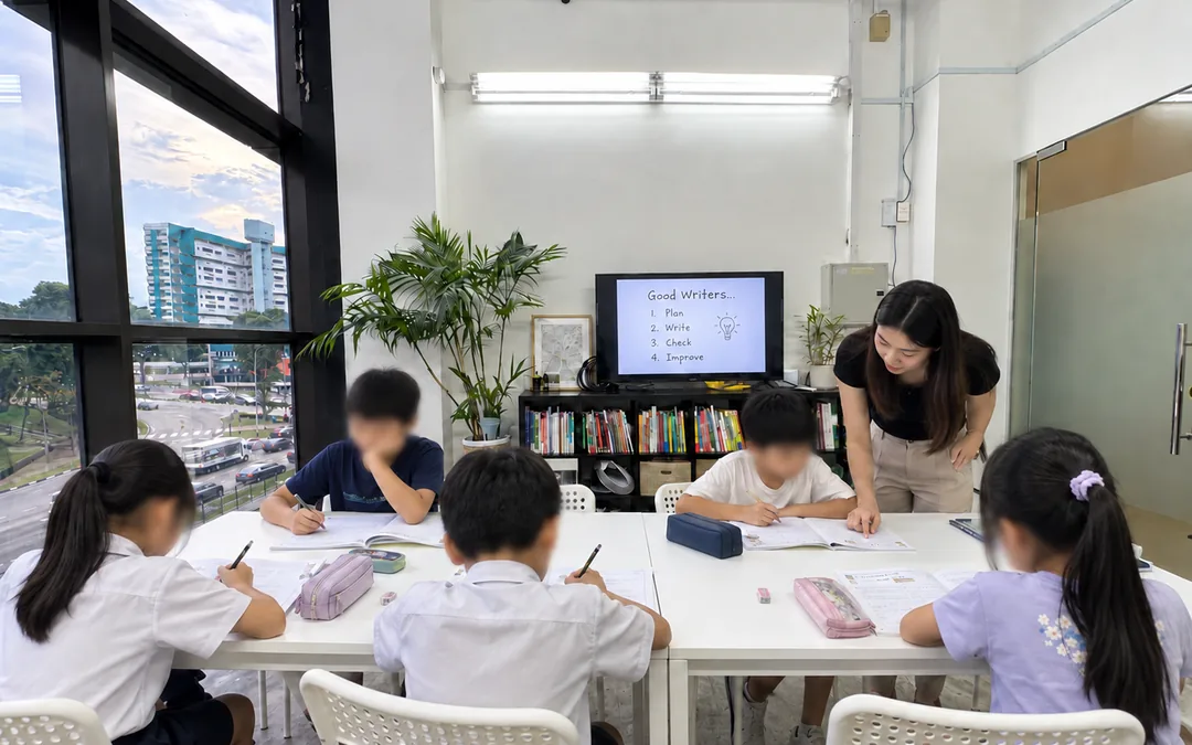 A small-group lesson in progress at WhaleYou Learning Alexandra Central