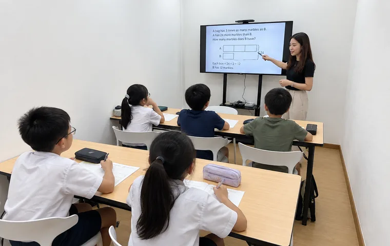 Primary Maths lesson at WhaleYou Learning showing model drawing for a word problem